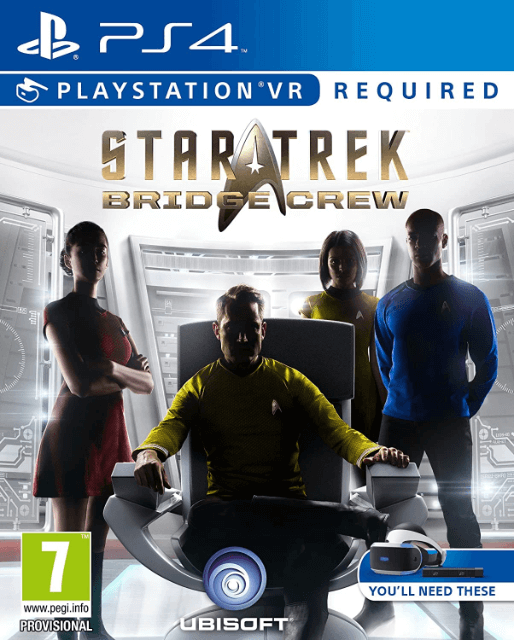 Star Trek Bridge Crew box art for Playstation 4